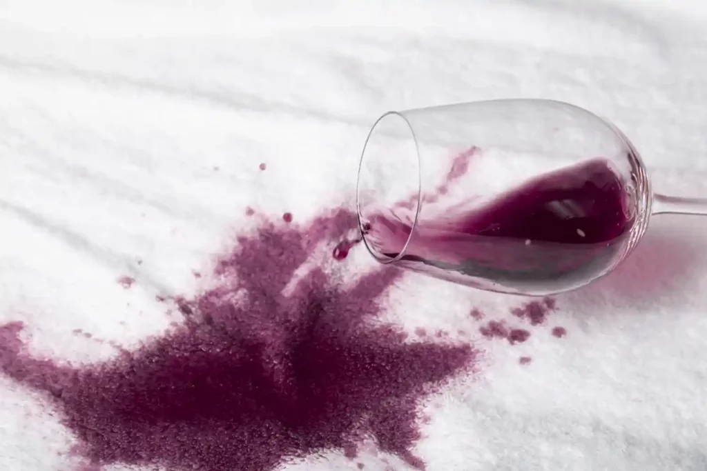 wine stain removal